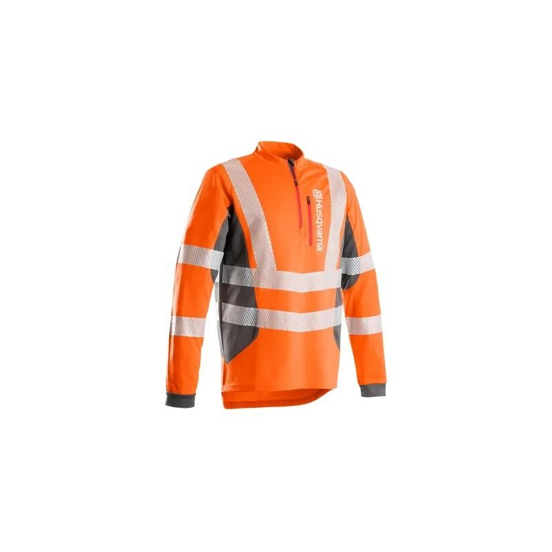 T-shirt Technical  High Viz, długi rękaw EN20471