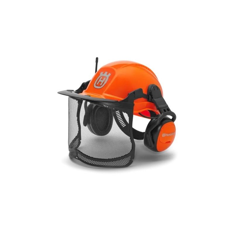 Kask leśny Functional, z radiem FM