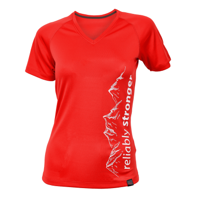 KRPAN Koszula damska sportowa MOUNTAIN czerwona