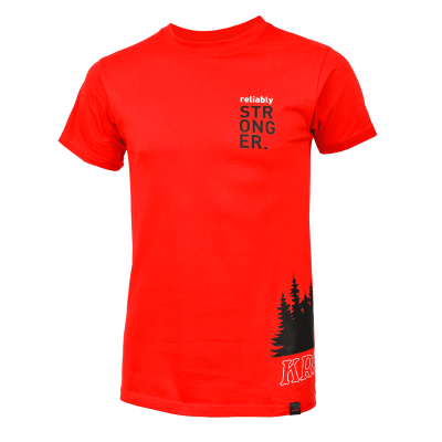 KRPAN Koszula męska czerwona WINCH