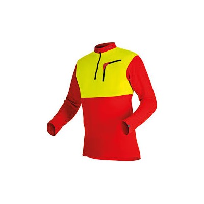 Pfanner Koszulka Zip-Neck długi rękaw -L