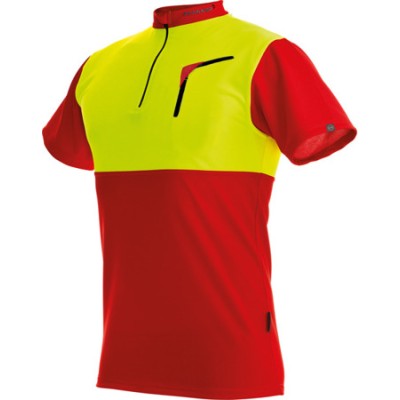 PFANNNER Koszula Zip-Neck krótki rękaw rozm.L